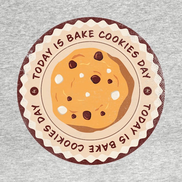 Today is Bake Cookies Day Badge by lvrdesign